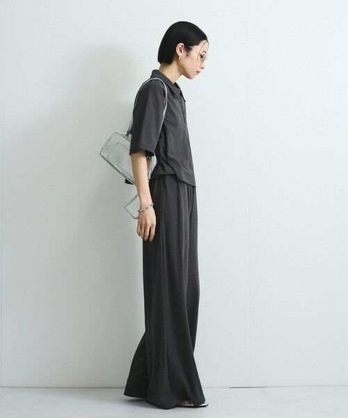 VICKY / ビッキー その他パンツ | 【汗染み防止】フロントギャザーイージーパンツ≪セットアップ対応/洗濯機で洗える≫ | 詳細17