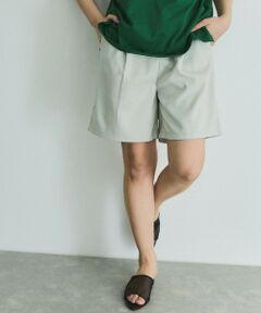 VICKY / ビッキー その他パンツ | ヘザーエステルハーフパンツ≪手洗い可能≫