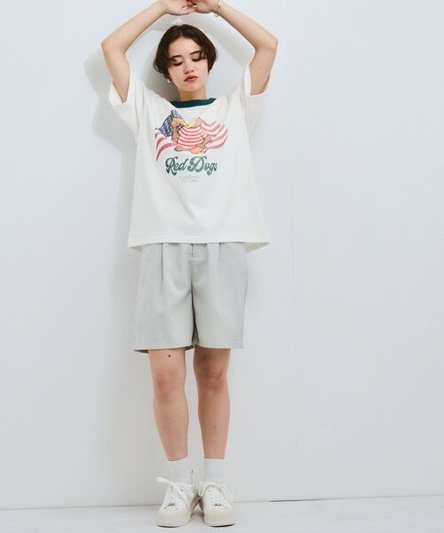 VICKY / ビッキー その他パンツ | ヘザーエステルハーフパンツ≪手洗い可能≫ | 詳細5