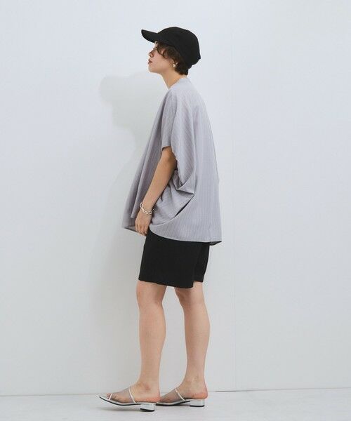 VICKY / ビッキー その他パンツ | ヘザーエステルハーフパンツ≪手洗い可能≫ | 詳細15