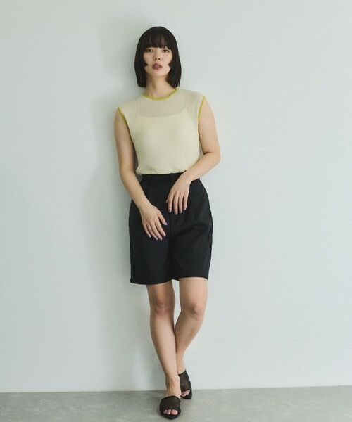 VICKY / ビッキー その他パンツ | ヘザーエステルハーフパンツ≪手洗い可能≫ | 詳細18