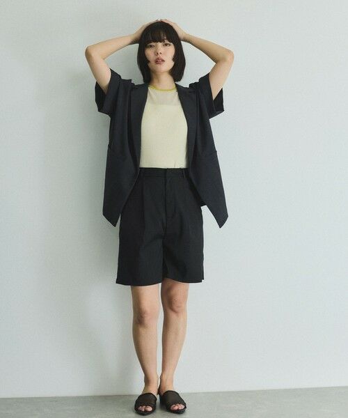 VICKY / ビッキー その他パンツ | ヘザーエステルハーフパンツ≪手洗い可能≫ | 詳細19