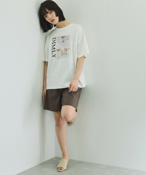 VICKY / ビッキー その他パンツ | ヘザーエステルハーフパンツ≪手洗い可能≫ | 詳細30