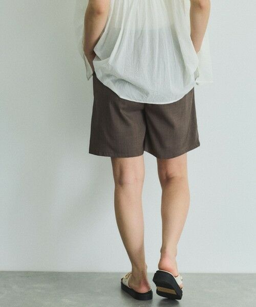 VICKY / ビッキー その他パンツ | ヘザーエステルハーフパンツ≪手洗い可能≫ | 詳細23