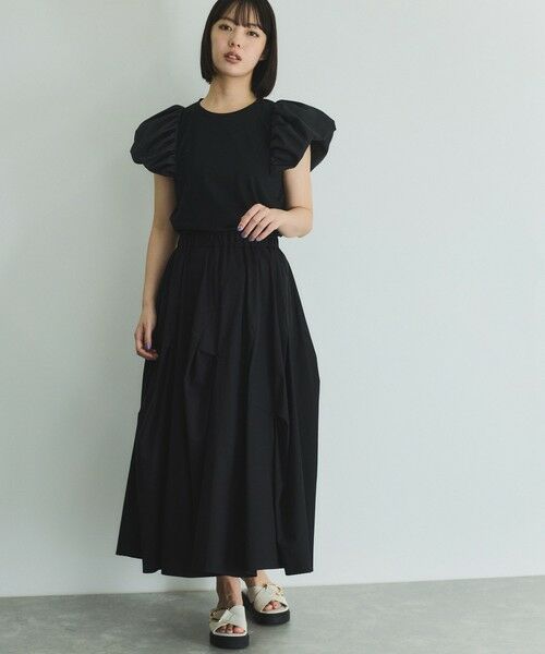 VICKY / ビッキー ミニ・ひざ丈スカート | ナイロンストレッチスカート≪手洗い可能≫ | 詳細7