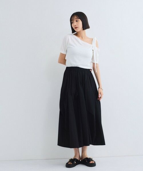 VICKY / ビッキー ミニ・ひざ丈スカート | ナイロンストレッチスカート≪手洗い可能≫ | 詳細9