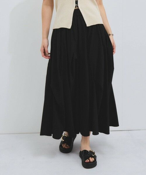 VICKY / ビッキー ミニ・ひざ丈スカート | ナイロンストレッチスカート≪手洗い可能≫ | 詳細1