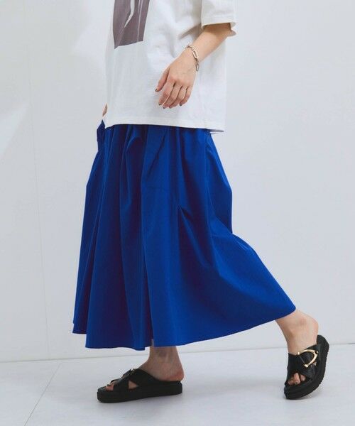 VICKY / ビッキー ミニ・ひざ丈スカート | ナイロンストレッチスカート≪手洗い可能≫ | 詳細10