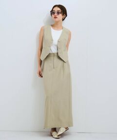サイズ1SビッキーVICKY 真白の本革ライダースジャケット上着パンツスカートに Spick & Span（スピックアンドスパン）の「LOT/SMPL-007 LEATHER