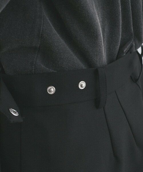 VICKY / ビッキー ミニ・ひざ丈スカート | リネンライクタックスカート≪セットアップ対応/手洗い可能≫ | 詳細7