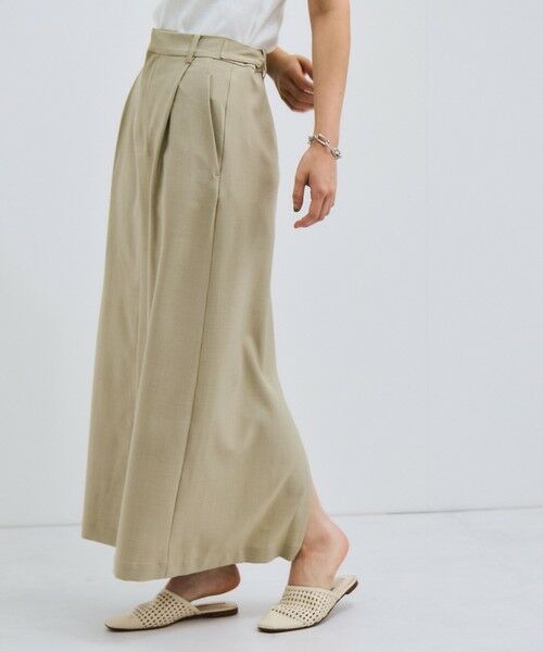 VICKY / ビッキー ミニ・ひざ丈スカート | リネンライクタックスカート≪セットアップ対応/手洗い可能≫ | 詳細23