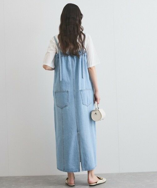 VICKY / ビッキー ロング・マキシ丈ワンピース | ライトオンスデニムサロペットスカート≪手洗い可能≫ | 詳細19
