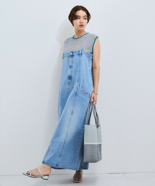 VICKY / ビッキー ロング・マキシ丈ワンピース | ライトオンスデニムサロペットスカート≪手洗い可能≫ | 詳細25