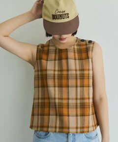 VICKY / ビッキー シャツ・ブラウス | カラミチェックプルブラウス≪手洗い可能≫