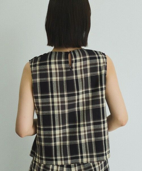 VICKY / ビッキー シャツ・ブラウス | カラミチェックプルブラウス≪手洗い可能≫ | 詳細4