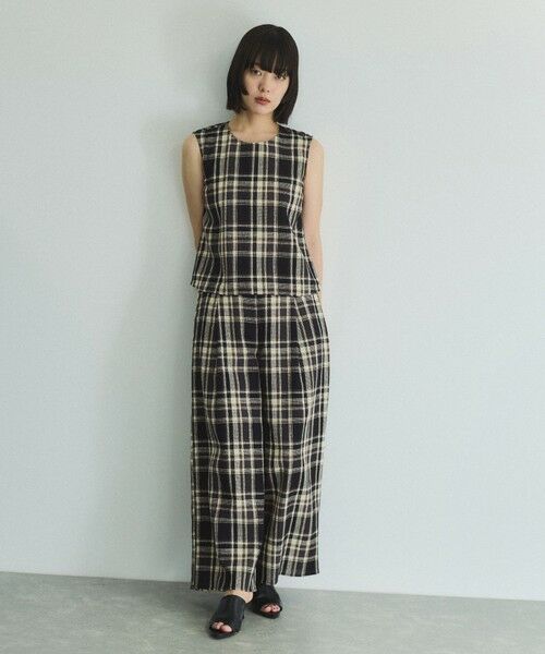 VICKY / ビッキー シャツ・ブラウス | カラミチェックプルブラウス≪手洗い可能≫ | 詳細5