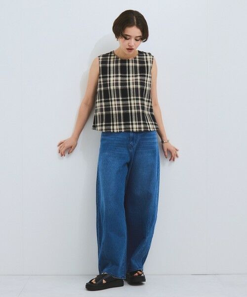 VICKY / ビッキー シャツ・ブラウス | カラミチェックプルブラウス≪手洗い可能≫ | 詳細10