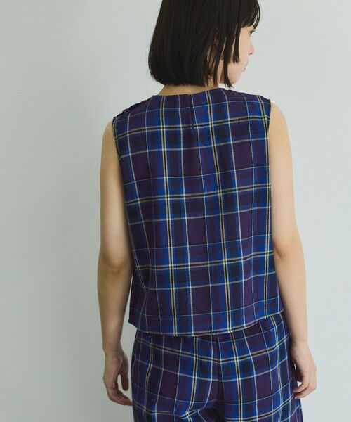 VICKY / ビッキー シャツ・ブラウス | カラミチェックプルブラウス≪手洗い可能≫ | 詳細20