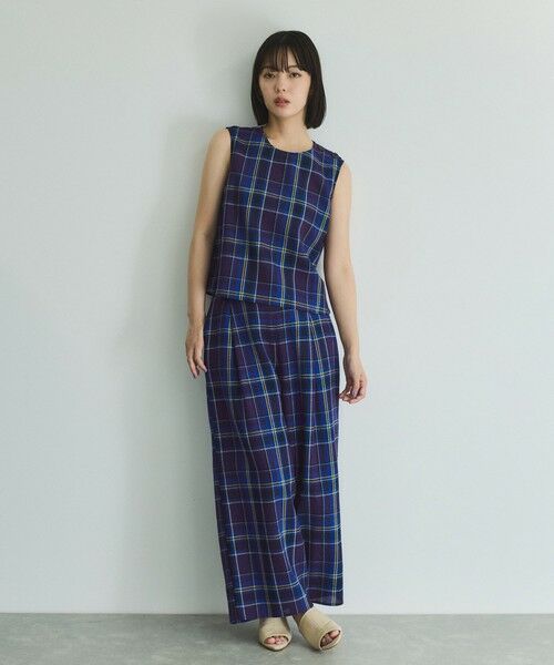 VICKY / ビッキー シャツ・ブラウス | カラミチェックプルブラウス≪手洗い可能≫ | 詳細22