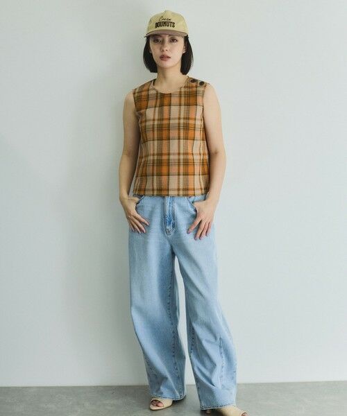 VICKY / ビッキー シャツ・ブラウス | カラミチェックプルブラウス≪手洗い可能≫ | 詳細27