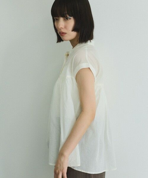 VICKY / ビッキー シャツ・ブラウス | ボイルフレンチスリーブブラウス≪手洗い可能≫ | 詳細6