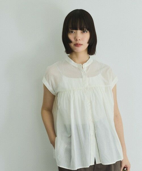VICKY / ビッキー シャツ・ブラウス | ボイルフレンチスリーブブラウス≪手洗い可能≫ | 詳細7
