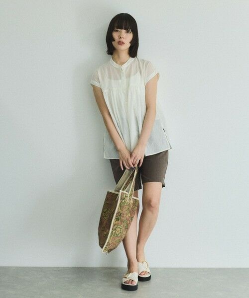 VICKY / ビッキー シャツ・ブラウス | ボイルフレンチスリーブブラウス≪手洗い可能≫ | 詳細8