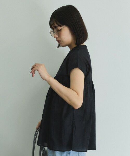 VICKY / ビッキー シャツ・ブラウス | ボイルフレンチスリーブブラウス≪手洗い可能≫ | 詳細12