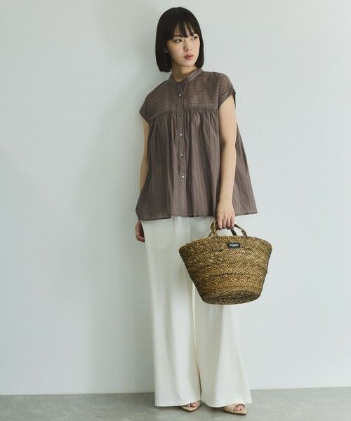 VICKY / ビッキー シャツ・ブラウス | ボイルフレンチスリーブブラウス≪手洗い可能≫ | 詳細19