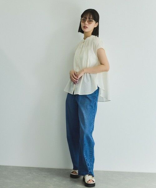 VICKY / ビッキー シャツ・ブラウス | ローンギャザータックブラウス≪洗濯機で洗える≫ | 詳細5