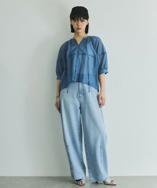 VICKY / ビッキー シャツ・ブラウス | ローンギャザータックブラウス≪洗濯機で洗える≫ | 詳細4