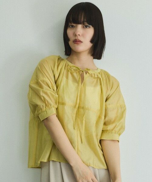 VICKY / ビッキー シャツ・ブラウス | ローンギャザータックブラウス≪洗濯機で洗える≫ | 詳細7