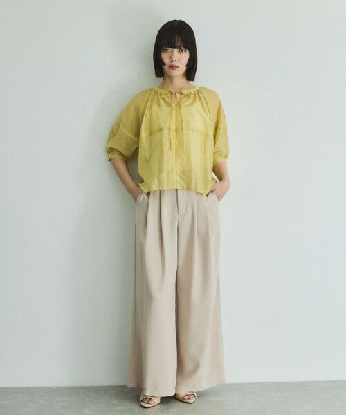 VICKY / ビッキー シャツ・ブラウス | ローンギャザータックブラウス≪洗濯機で洗える≫ | 詳細8