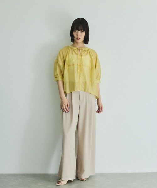 VICKY / ビッキー シャツ・ブラウス | ローンギャザータックブラウス≪洗濯機で洗える≫ | 詳細9