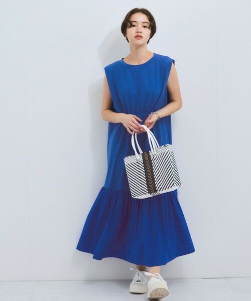 VICKY / ビッキー ロング・マキシ丈ワンピース | ドライタッチカットギャザーワンピース≪手洗い可能≫ | 詳細6