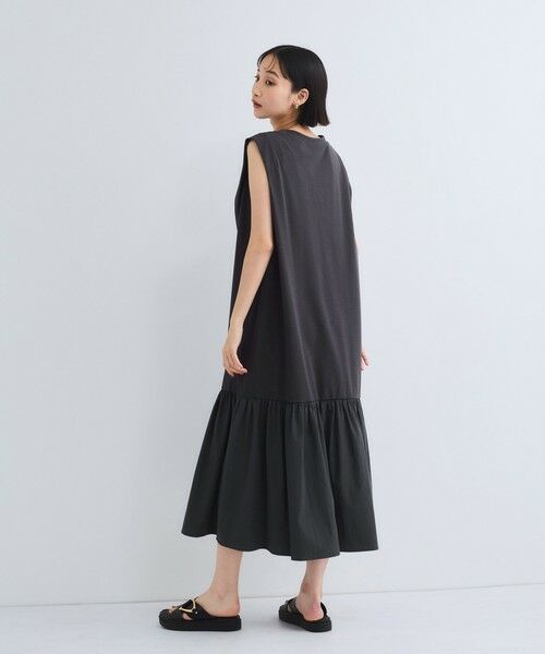 VICKY / ビッキー ロング・マキシ丈ワンピース | ドライタッチカットギャザーワンピース≪手洗い可能≫ | 詳細19