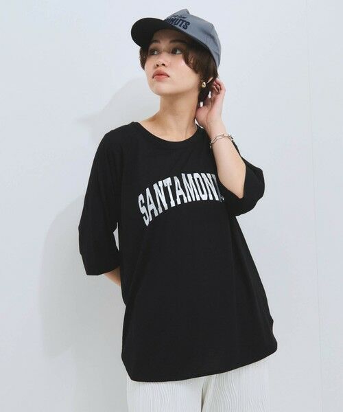 VICKY / ビッキー カットソー | ラグランスリーブロゴTシャツ≪手洗い可能≫ | 詳細5