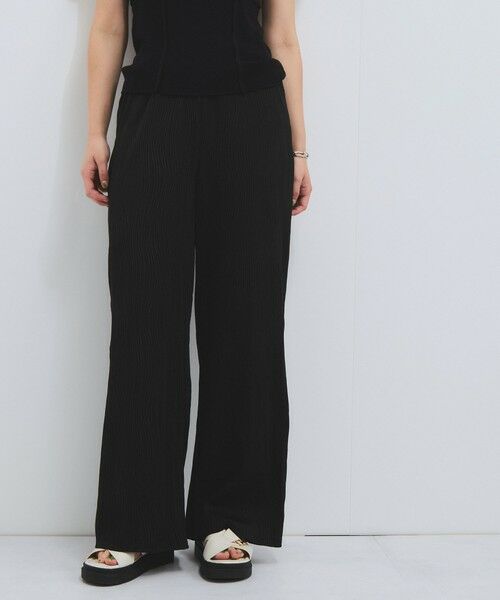 VICKY / ビッキー その他パンツ | ウェーブパイピングワイドパンツ≪手洗い可能≫ | 詳細7