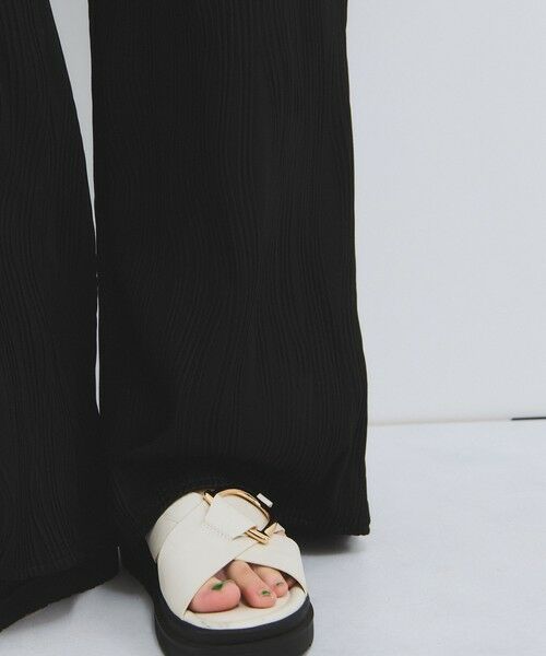 VICKY / ビッキー その他パンツ | ウェーブパイピングワイドパンツ≪手洗い可能≫ | 詳細8