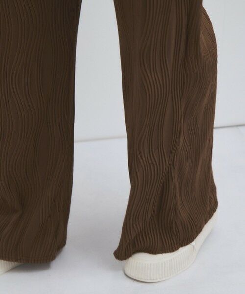 VICKY / ビッキー その他パンツ | ウェーブパイピングワイドパンツ≪手洗い可能≫ | 詳細26