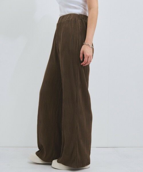 VICKY / ビッキー その他パンツ | ウェーブパイピングワイドパンツ≪手洗い可能≫ | 詳細16