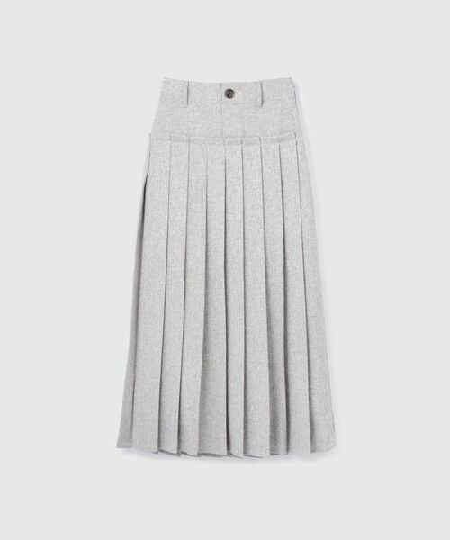 VICKY / ビッキー ミニ・ひざ丈スカート | サマーツィードプリーツスカート≪手洗い可能≫ | 詳細17