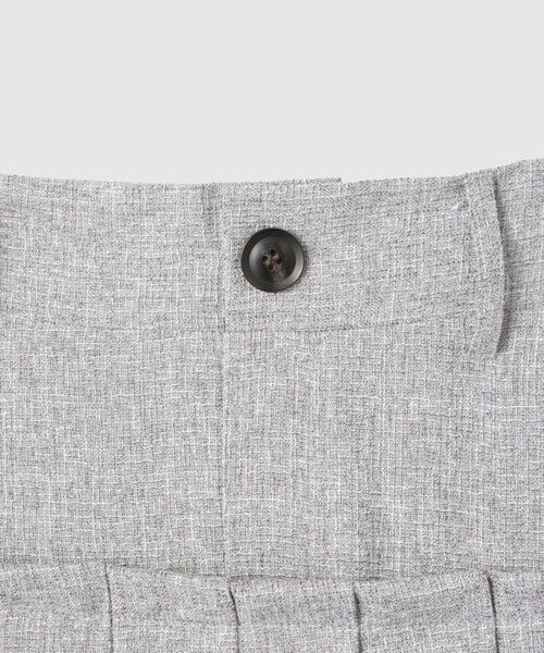 VICKY / ビッキー ミニ・ひざ丈スカート | サマーツィードプリーツスカート≪手洗い可能≫ | 詳細20