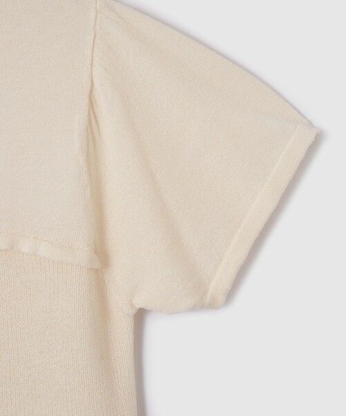 VICKY / ビッキー ニット・セーター | ビスチェ風切り替えニットトップス≪手洗い可能≫ | 詳細7