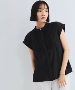 VICKY / ビッキー シャツ・ブラウス | ハシゴレースフレンチスリーブブラウス≪手洗い可能≫