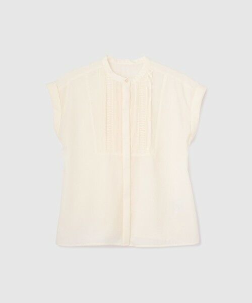 VICKY / ビッキー シャツ・ブラウス | ハシゴレースフレンチスリーブブラウス≪手洗い可能≫ | 詳細6