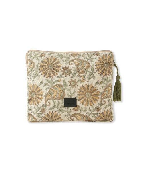 VICKY / ビッキー その他小物 | ハンドブロックプリントポーチ | 詳細1
