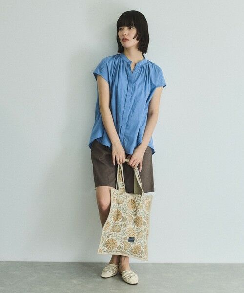 VICKY / ビッキー その他小物 | ハンドブロックプリントトートバッグ | 詳細6