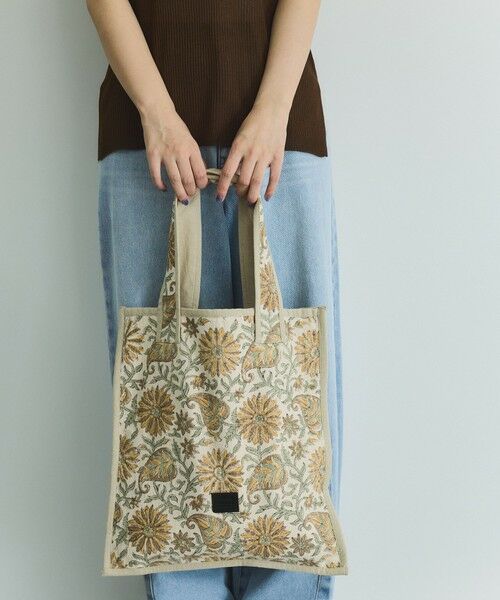 VICKY / ビッキー その他小物 | ハンドブロックプリントトートバッグ | 詳細2