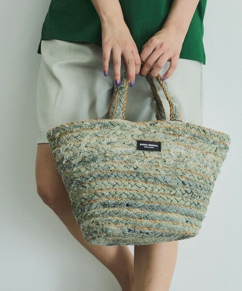 VICKY / ビッキー その他小物 | リメイクミックスカゴバッグ | 詳細1